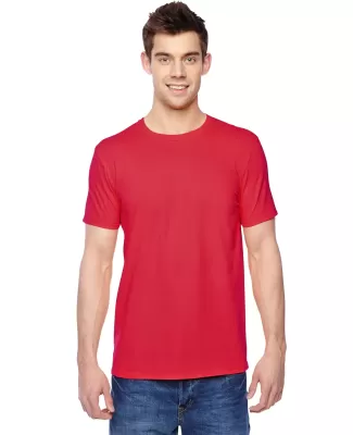 SF45 Fruit of the Loom Adult Sofspun™ T-Shirt FIERY RED