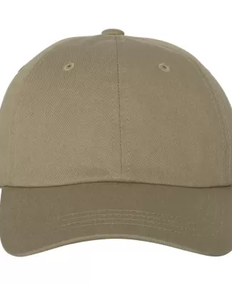 Yupoong 6245CM Unstructured Classic Dad Hat KHAKI