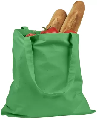 BE007 BAGedge 6 oz. Canvas Promo Tote KELLY GREEN