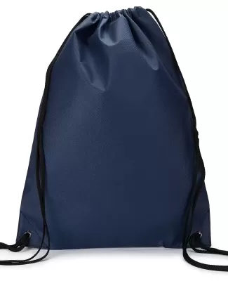 Liberty Bags A136 Non-Woven Drawstring Backpack NAVY