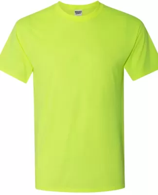 Jerzees 21MR Dri-Power Sport Short Sleeve T-Shirt SAFETY GREEN