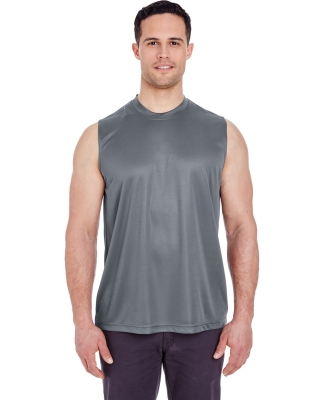 UltraClub 8419 Adult Cool & Dry Sport Performance  CHARCOAL