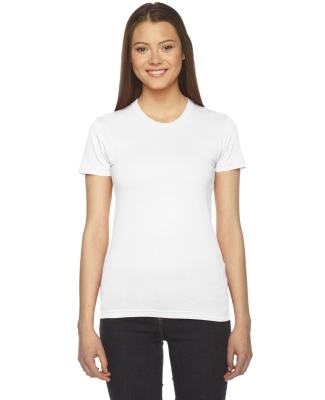 2102W Women's Fine Jersey T-Shirt WHITE