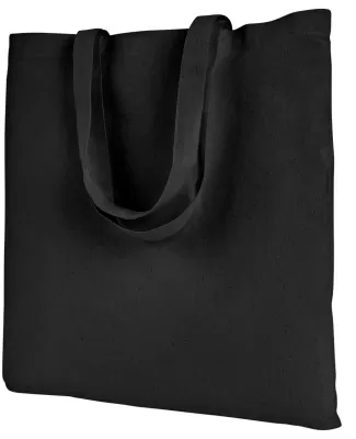 Liberty Bags 8502 BRANSON BARGAIN CANVAS TOTE BLACK
