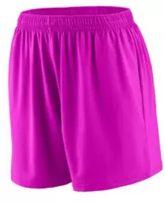 Augusta Sportswear 1293 Girls' Inferno Short in Power pink
