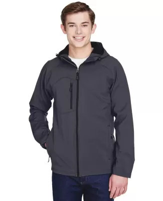North End 88166 Men's Prospect Two-Layer Fleece Bo FOSSIL GREY