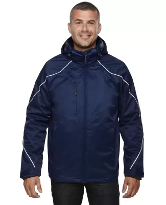 North End 88196T Men's Tall Angle 3-in-1 Jacket wi NIGHT