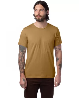Alternative Apparel 1070 Unisex Go-To T-Shirt in Brown sepia
