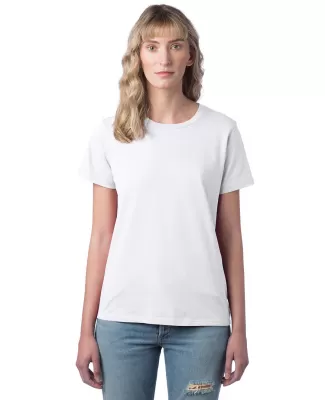 Alternative Apparel 1172 Ladies' Her Go-To T-Shirt in White