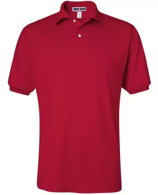 Jerzees 437MSR Adult SpotShield™ Jersey Polo TRUE RED