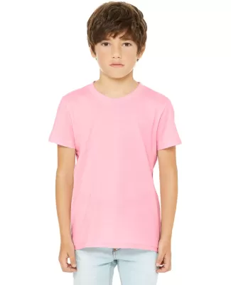 Bella + Canvas 3001Y Youth Jersey T-Shirt PINK