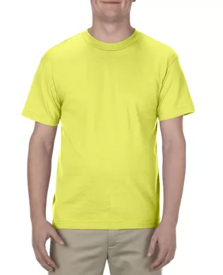 American Apparel 1301 Unisex Heavyweight Cotton T- in Safety green