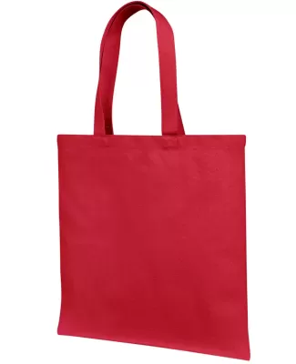 Liberty Bags LB85113 12 oz., Cotton Canvas Tote Ba RED