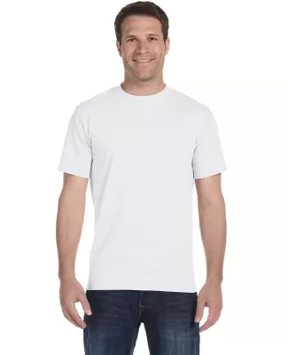 5280 Hanes Heavyweight T-shirt in White