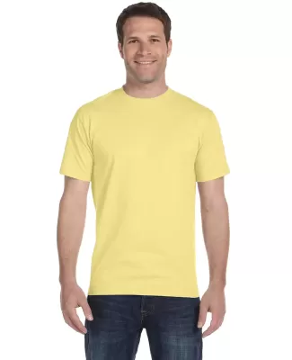 5280 Hanes Heavyweight T-shirt in Daffodil yellow