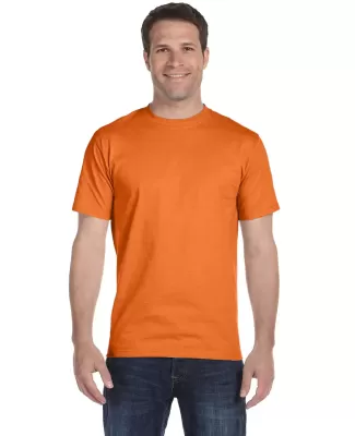 5280 Hanes Heavyweight T-shirt in Safety orange