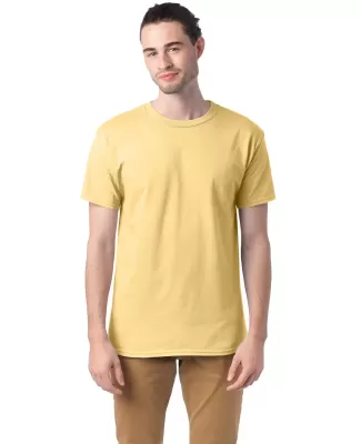 5280 Hanes Heavyweight T-shirt in Athletic gold