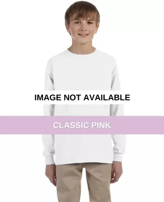 29BL Jerzees Youth Long-Sleeve Heavyweight 50/50 B CLASSIC PINK