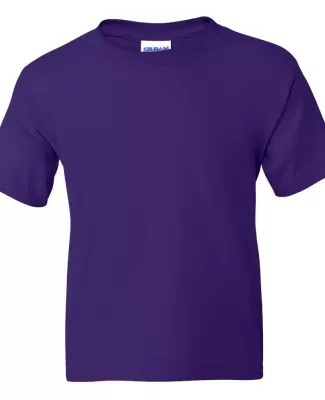 8000B Gildan Ultra Blend 50/50 Youth T-shirt PURPLE