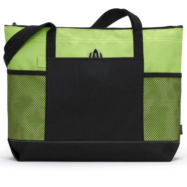1100 Gemline Select Zippered Tote APPLE GREEN
