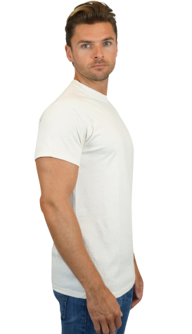 Gildan 5000 G500 Heavy Weight Cotton T-Shirt NATURAL