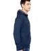 SF76R Fruit of the Loom 7.2 oz. Sofspun™ Hooded  J NAVY side view