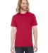 BB401W 50/50 T-Shirt in Red front view