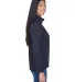 North End 78034 Ladies' Three-Layer Fleece Bonded  MIDNIGHT NAVY side view