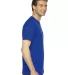 2001 American Apparel Fine USA Made Jersey Tee in Royal blue side view