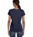 Fruit of the Loom Ladies Heavy Cotton HD153 100 Co J NAVY back view
