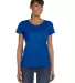Fruit of the Loom Ladies Heavy Cotton HD153 100 Co ROYAL front view
