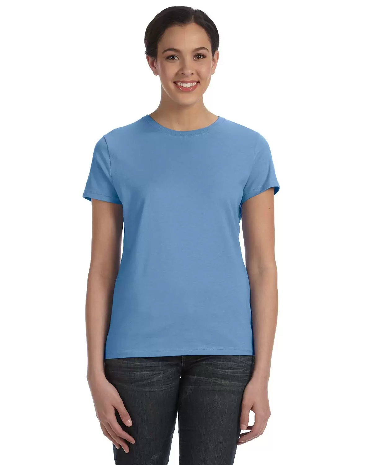 Hanes Ladies Nano T Cotton T Shirt SL04 - From $2.53